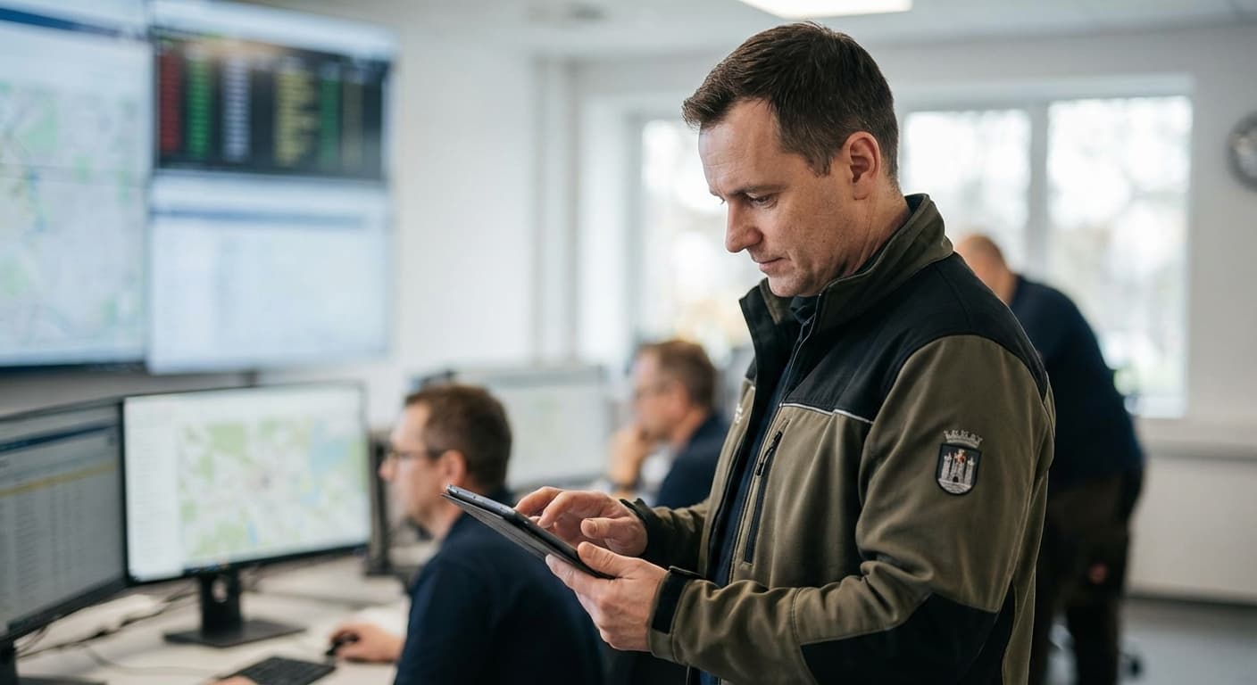 Dobry wizerunek firmy komunalnej dzięki nowoczesnej technologii.